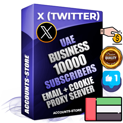 Professional UAE PREMIUM X (Twitter) accounts of manual registration and farming for the FINANCE & BUSINESS niche with high trust history photos and tweets — fully themed and optimized for FINANCE & BUSINESS advertising and promotion — 10000 niche-related live active followers 2009–2014 registration year Verified Email (Included) + Cookie JSON for secure import and login to the account + User Agent + High-quality filling (Photo Header Posts). Fully ready for targeted campaigns and ad launches from any country. Perfectly hold ads without bans. Ideal for any earning schemes affiliate promotions and marketing projects. Quality unlimited IPv4 proxy server included. Professional UAE PREMIUM X (Twitter) accounts of manual registration and farming for the FINANCE & BUSINESS niche with high trust history photos and tweets — fully themed and optimized for FINANCE & BUSINESS advertising and promotion — 10000 niche-related live active followers 2009–2014 registration year Verified Email (Included) + Cookie JSON for secure import and login to the account + User Agent + High-quality filling (Photo Header Posts). Fully ready for targeted campaigns and ad launches from any country. Perfectly hold ads without bans. Ideal for any earning schemes affiliate promotions and marketing projects. Quality unlimited IPv4 proxy server included.