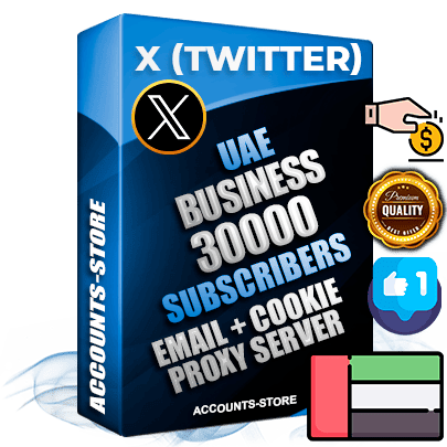 Professional UAE PREMIUM X (Twitter) accounts of manual registration and farming for the FINANCE & BUSINESS niche with high trust history photos and tweets — fully themed and optimized for FINANCE & BUSINESS advertising and promotion — 30000 niche-related live active followers 2009–2014 registration year Verified Email (Included) + Cookie JSON for secure import and login to the account + User Agent + High-quality filling (Photo Header Posts). Fully ready for targeted campaigns and ad launches from any country. Perfectly hold ads without bans. Ideal for any earning schemes affiliate promotions and marketing projects. Quality unlimited IPv4 proxy server included. Professional UAE PREMIUM X (Twitter) accounts of manual registration and farming for the FINANCE & BUSINESS niche with high trust history photos and tweets — fully themed and optimized for FINANCE & BUSINESS advertising and promotion — 30000 niche-related live active followers 2009–2014 registration year Verified Email (Included) + Cookie JSON for secure import and login to the account + User Agent + High-quality filling (Photo Header Posts). Fully ready for targeted campaigns and ad launches from any country. Perfectly hold ads without bans. Ideal for any earning schemes affiliate promotions and marketing projects. Quality unlimited IPv4 proxy server included.