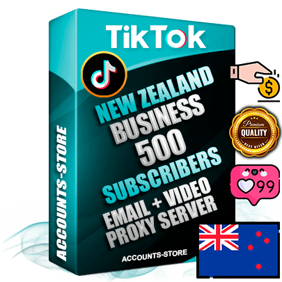 Professional New Zealand PREMIUM TikTok accounts of manual registration and farming for the FINANCE & BUSINESS niche with high trust history profile photos and videos — fully themed and optimized for FINANCE & BUSINESS advertising and promotion — 500 niche-related live active subscribers 2018–2022 registration years Verified Email (included) + Cookie JSON for secure import and login to the account + User Agent + high-quality content filling (profile photo banner and videos). Fully ready for targeted campaigns and ad launches from any country. Perfectly holds ads without bans. Ideal for any earning schemes affiliate promotions and marketing projects. Quality unlimited IPv4 proxy server included.