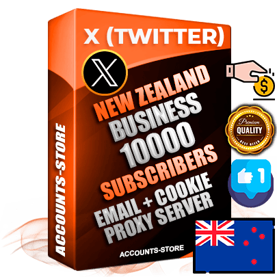 Professional New Zealand PREMIUM X (Twitter) accounts of manual registration and farming for the FINANCE & BUSINESS niche with high trust history photos and tweets — fully themed and optimized for FINANCE & BUSINESS advertising and promotion — 10000 niche-related live active followers 2009–2014 registration year Verified Email (Included) + Cookie JSON for secure import and login to the account + User Agent + High-quality filling (Photo Header Posts). Fully ready for targeted campaigns and ad launches from any country. Perfectly hold ads without bans. Ideal for any earning schemes affiliate promotions and marketing projects. Quality unlimited IPv4 proxy server included. Professional New Zealand PREMIUM X (Twitter) accounts of manual registration and farming for the FINANCE & BUSINESS niche with high trust history photos and tweets — fully themed and optimized for FINANCE & BUSINESS advertising and promotion — 10000 niche-related live active followers 2009–2014 registration year Verified Email (Included) + Cookie JSON for secure import and login to the account + User Agent + High-quality filling (Photo Header Posts). Fully ready for targeted campaigns and ad launches from any country. Perfectly hold ads without bans. Ideal for any earning schemes affiliate promotions and marketing projects. Quality unlimited IPv4 proxy server included.