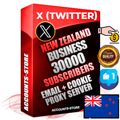 Professional New Zealand PREMIUM X (Twitter) accounts of manual registration and farming for the FINANCE & BUSINESS niche with high trust history photos and tweets — fully themed and optimized for FINANCE & BUSINESS advertising and promotion — 30000 niche-related live active followers 2009–2014 registration year Verified Email (Included) + Cookie JSON for secure import and login to the account + User Agent + High-quality filling (Photo Header Posts). Fully ready for targeted campaigns and ad launches from any country. Perfectly hold ads without bans. Ideal for any earning schemes affiliate promotions and marketing projects. Quality unlimited IPv4 proxy server included.
