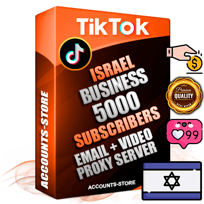 Professional Israeli PREMIUM TikTok accounts of manual registration and farming for the FINANCE & BUSINESS niche with high trust history profile photos and videos — fully themed and optimized for FINANCE & BUSINESS advertising and promotion — 5000 niche-related live active subscribers 2018–2022 registration years Verified Email (included) + Cookie JSON for secure import and login to the account + User Agent + high-quality content filling (profile photo banner and videos). Fully ready for targeted campaigns and ad launches from any country. Perfectly holds ads without bans. Ideal for any earning schemes affiliate promotions and marketing projects. Quality unlimited IPv4 proxy server included. Professional Israeli PREMIUM TikTok accounts of manual registration and farming for the FINANCE & BUSINESS niche with high trust history profile photos and videos — fully themed and optimized for FINANCE & BUSINESS advertising and promotion — 5000 niche-related live active subscribers 2018–2022 registration years Verified Email (included) + Cookie JSON for secure import and login to the account + User Agent + high-quality content filling (profile photo banner and videos). Fully ready for targeted campaigns and ad launches from any country. Perfectly holds ads without bans. Ideal for any earning schemes affiliate promotions and marketing projects. Quality unlimited IPv4 proxy server included.