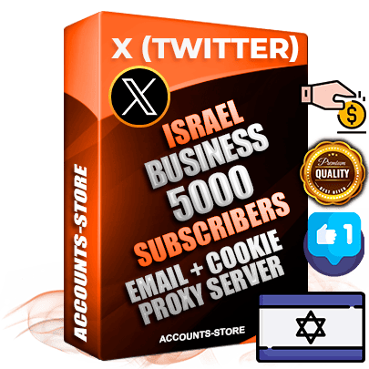 Professional Israeli PREMIUM X (Twitter) accounts of manual registration and farming for the FINANCE & BUSINESS niche with high trust history photos and tweets — fully themed and optimized for FINANCE & BUSINESS advertising and promotion — 5000 niche-related live active followers 2009–2014 registration year Verified Email (Included) + Cookie JSON for secure import and login to the account + User Agent + High-quality filling (Photo Header Posts). Fully ready for targeted campaigns and ad launches from any country. Perfectly hold ads without bans. Ideal for any earning schemes affiliate promotions and marketing projects. Quality unlimited IPv4 proxy server included.