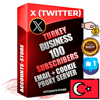 Professional Turkish PREMIUM X (Twitter) accounts of manual registration and farming for the FINANCE & BUSINESS niche with high trust history photos and tweets — fully themed and optimized for FINANCE & BUSINESS advertising and promotion — 100 niche-related live active followers 2009–2014 registration year Verified Email (Included) + Cookie JSON for secure import and login to the account + User Agent + High-quality filling (Photo Header Posts). Fully ready for targeted campaigns and ad launches from any country. Perfectly hold ads without bans. Ideal for any earning schemes affiliate promotions and marketing projects. Quality unlimited IPv4 proxy server included.