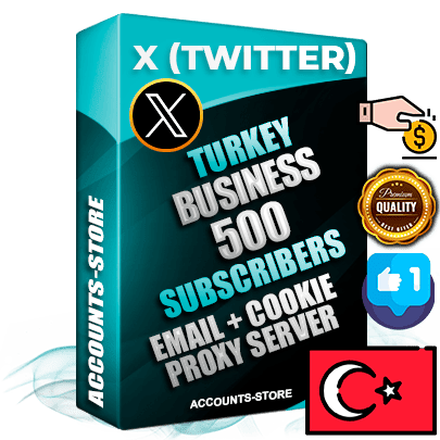 Professional Turkish PREMIUM X (Twitter) accounts of manual registration and farming for the FINANCE & BUSINESS niche with high trust history photos and tweets — fully themed and optimized for FINANCE & BUSINESS advertising and promotion — 500 niche-related live active followers 2009–2014 registration year Verified Email (Included) + Cookie JSON for secure import and login to the account + User Agent + High-quality filling (Photo Header Posts). Fully ready for targeted campaigns and ad launches from any country. Perfectly hold ads without bans. Ideal for any earning schemes affiliate promotions and marketing projects. Quality unlimited IPv4 proxy server included.