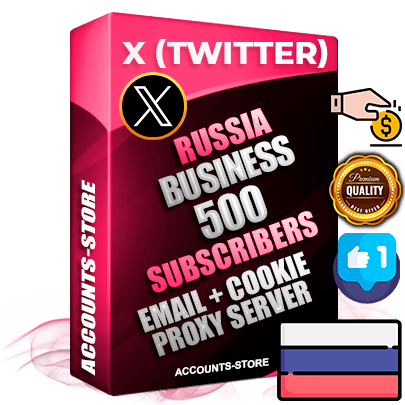 Professional Russian PREMIUM X (Twitter) accounts of manual registration and farming for the FINANCE & BUSINESS niche with high trust history photos and tweets — fully themed and optimized for FINANCE & BUSINESS advertising and promotion — 500 niche-related live active followers 2009–2014 registration year Verified Email (Included) + Cookie JSON for secure import and login to the account + User Agent + High-quality filling (Photo Header Posts). Fully ready for targeted campaigns and ad launches from any country. Perfectly hold ads without bans. Ideal for any earning schemes affiliate promotions and marketing projects. Quality unlimited IPv4 proxy server included.