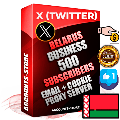 Professional Belarusian PREMIUM X (Twitter) accounts of manual registration and farming for the FINANCE & BUSINESS niche with high trust history photos and tweets — fully themed and optimized for FINANCE & BUSINESS advertising and promotion — 500 niche-related live active followers 2009–2014 registration year Verified Email (Included) + Cookie JSON for secure import and login to the account + User Agent + High-quality filling (Photo Header Posts). Fully ready for targeted campaigns and ad launches from any country. Perfectly hold ads without bans. Ideal for any earning schemes affiliate promotions and marketing projects. Quality unlimited IPv4 proxy server included.