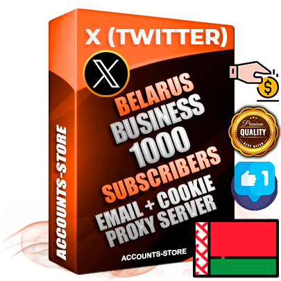 Professional Belarusian PREMIUM X (Twitter) accounts of manual registration and farming for the FINANCE & BUSINESS niche with high trust history photos and tweets — fully themed and optimized for FINANCE & BUSINESS advertising and promotion — 1000 niche-related live active followers 2009–2014 registration year Verified Email (Included) + Cookie JSON for secure import and login to the account + User Agent + High-quality filling (Photo Header Posts). Fully ready for targeted campaigns and ad launches from any country. Perfectly hold ads without bans. Ideal for any earning schemes affiliate promotions and marketing projects. Quality unlimited IPv4 proxy server included. Professional Belarusian PREMIUM X (Twitter) accounts of manual registration and farming for the FINANCE & BUSINESS niche with high trust history photos and tweets — fully themed and optimized for FINANCE & BUSINESS advertising and promotion — 1000 niche-related live active followers 2009–2014 registration year Verified Email (Included) + Cookie JSON for secure import and login to the account + User Agent + High-quality filling (Photo Header Posts). Fully ready for targeted campaigns and ad launches from any country. Perfectly hold ads without bans. Ideal for any earning schemes affiliate promotions and marketing projects. Quality unlimited IPv4 proxy server included.