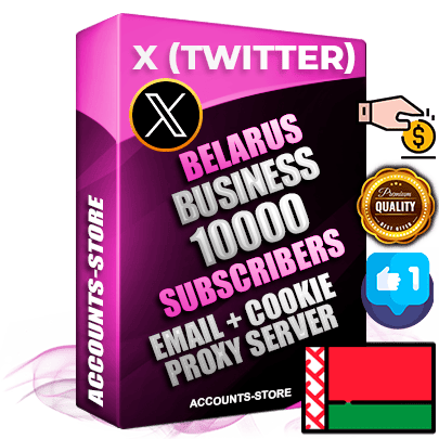 Professional Belarusian PREMIUM X (Twitter) accounts of manual registration and farming for the FINANCE & BUSINESS niche with high trust history photos and tweets — fully themed and optimized for FINANCE & BUSINESS advertising and promotion — 10000 niche-related live active followers 2009–2014 registration year Verified Email (Included) + Cookie JSON for secure import and login to the account + User Agent + High-quality filling (Photo Header Posts). Fully ready for targeted campaigns and ad launches from any country. Perfectly hold ads without bans. Ideal for any earning schemes affiliate promotions and marketing projects. Quality unlimited IPv4 proxy server included. Professional Belarusian PREMIUM X (Twitter) accounts of manual registration and farming for the FINANCE & BUSINESS niche with high trust history photos and tweets — fully themed and optimized for FINANCE & BUSINESS advertising and promotion — 10000 niche-related live active followers 2009–2014 registration year Verified Email (Included) + Cookie JSON for secure import and login to the account + User Agent + High-quality filling (Photo Header Posts). Fully ready for targeted campaigns and ad launches from any country. Perfectly hold ads without bans. Ideal for any earning schemes affiliate promotions and marketing projects. Quality unlimited IPv4 proxy server included.
