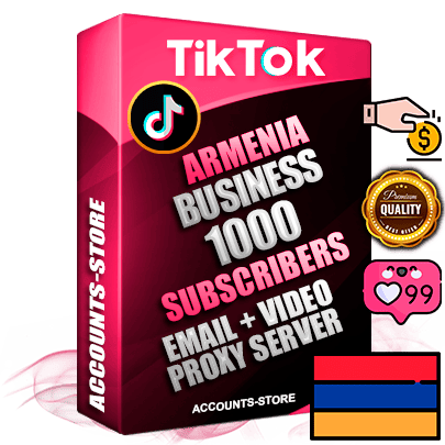 Professional Armenian PREMIUM TikTok accounts of manual registration and farming for the FINANCE & BUSINESS niche with high trust history profile photos and videos — fully themed and optimized for FINANCE & BUSINESS advertising and promotion — 1000 niche-related live active subscribers 2018–2022 registration years Verified Email (included) + Cookie JSON for secure import and login to the account + User Agent + high-quality content filling (profile photo banner and videos). Fully ready for targeted campaigns and ad launches from any country. Perfectly holds ads without bans. Ideal for any earning schemes affiliate promotions and marketing projects. Quality unlimited IPv4 proxy server included. Professional Armenian PREMIUM TikTok accounts of manual registration and farming for the FINANCE & BUSINESS niche with high trust history profile photos and videos — fully themed and optimized for FINANCE & BUSINESS advertising and promotion — 1000 niche-related live active subscribers 2018–2022 registration years Verified Email (included) + Cookie JSON for secure import and login to the account + User Agent + high-quality content filling (profile photo banner and videos). Fully ready for targeted campaigns and ad launches from any country. Perfectly holds ads without bans. Ideal for any earning schemes affiliate promotions and marketing projects. Quality unlimited IPv4 proxy server included.