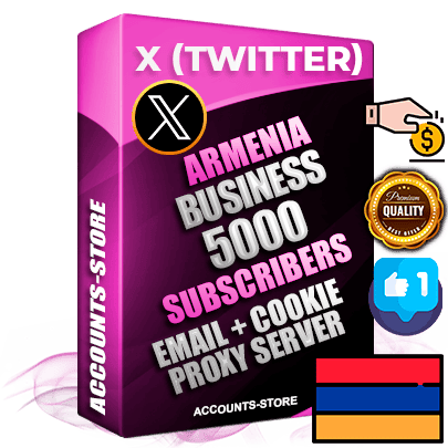 Professional Armenian PREMIUM X (Twitter) accounts of manual registration and farming for the FINANCE & BUSINESS niche with high trust history photos and tweets — fully themed and optimized for FINANCE & BUSINESS advertising and promotion — 5000 niche-related live active followers 2009–2014 registration year Verified Email (Included) + Cookie JSON for secure import and login to the account + User Agent + High-quality filling (Photo Header Posts). Fully ready for targeted campaigns and ad launches from any country. Perfectly hold ads without bans. Ideal for any earning schemes affiliate promotions and marketing projects. Quality unlimited IPv4 proxy server included.