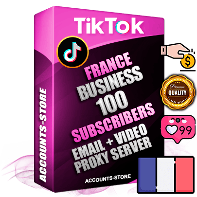 Professional French PREMIUM TikTok accounts of manual registration and farming for the FINANCE & BUSINESS niche with high trust history profile photos and videos — fully themed and optimized for FINANCE & BUSINESS advertising and promotion — 100 niche-related live active subscribers 2018–2022 registration years Verified Email (included) + Cookie JSON for secure import and login to the account + User Agent + high-quality content filling (profile photo banner and videos). Fully ready for targeted campaigns and ad launches from any country. Perfectly holds ads without bans. Ideal for any earning schemes affiliate promotions and marketing projects. Quality unlimited IPv4 proxy server included.