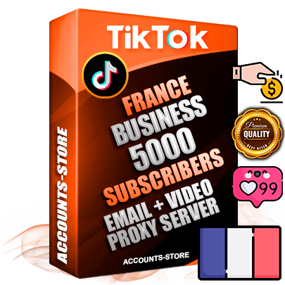 Professional French PREMIUM TikTok accounts of manual registration and farming for the FINANCE & BUSINESS niche with high trust history profile photos and videos — fully themed and optimized for FINANCE & BUSINESS advertising and promotion — 5000 niche-related live active subscribers 2018–2022 registration years Verified Email (included) + Cookie JSON for secure import and login to the account + User Agent + high-quality content filling (profile photo banner and videos). Fully ready for targeted campaigns and ad launches from any country. Perfectly holds ads without bans. Ideal for any earning schemes affiliate promotions and marketing projects. Quality unlimited IPv4 proxy server included. Professional French PREMIUM TikTok accounts of manual registration and farming for the FINANCE & BUSINESS niche with high trust history profile photos and videos — fully themed and optimized for FINANCE & BUSINESS advertising and promotion — 5000 niche-related live active subscribers 2018–2022 registration years Verified Email (included) + Cookie JSON for secure import and login to the account + User Agent + high-quality content filling (profile photo banner and videos). Fully ready for targeted campaigns and ad launches from any country. Perfectly holds ads without bans. Ideal for any earning schemes affiliate promotions and marketing projects. Quality unlimited IPv4 proxy server included.