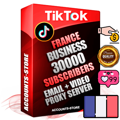 Professional French PREMIUM TikTok accounts of manual registration and farming for the FINANCE & BUSINESS niche with high trust history profile photos and videos — fully themed and optimized for FINANCE & BUSINESS advertising and promotion — 30000 niche-related live active subscribers 2018–2022 registration years Verified Email (included) + Cookie JSON for secure import and login to the account + User Agent + high-quality content filling (profile photo banner and videos). Fully ready for targeted campaigns and ad launches from any country. Perfectly holds ads without bans. Ideal for any earning schemes affiliate promotions and marketing projects. Quality unlimited IPv4 proxy server included. Professional French PREMIUM TikTok accounts of manual registration and farming for the FINANCE & BUSINESS niche with high trust history profile photos and videos — fully themed and optimized for FINANCE & BUSINESS advertising and promotion — 30000 niche-related live active subscribers 2018–2022 registration years Verified Email (included) + Cookie JSON for secure import and login to the account + User Agent + high-quality content filling (profile photo banner and videos). Fully ready for targeted campaigns and ad launches from any country. Perfectly holds ads without bans. Ideal for any earning schemes affiliate promotions and marketing projects. Quality unlimited IPv4 proxy server included.