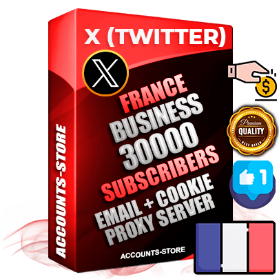 Professional French PREMIUM X (Twitter) accounts of manual registration and farming for the FINANCE & BUSINESS niche with high trust history photos and tweets — fully themed and optimized for FINANCE & BUSINESS advertising and promotion — 30000 niche-related live active followers 2009–2014 registration year Verified Email (Included) + Cookie JSON for secure import and login to the account + User Agent + High-quality filling (Photo Header Posts). Fully ready for targeted campaigns and ad launches from any country. Perfectly hold ads without bans. Ideal for any earning schemes affiliate promotions and marketing projects. Quality unlimited IPv4 proxy server included. Professional French PREMIUM X (Twitter) accounts of manual registration and farming for the FINANCE & BUSINESS niche with high trust history photos and tweets — fully themed and optimized for FINANCE & BUSINESS advertising and promotion — 30000 niche-related live active followers 2009–2014 registration year Verified Email (Included) + Cookie JSON for secure import and login to the account + User Agent + High-quality filling (Photo Header Posts). Fully ready for targeted campaigns and ad launches from any country. Perfectly hold ads without bans. Ideal for any earning schemes affiliate promotions and marketing projects. Quality unlimited IPv4 proxy server included.