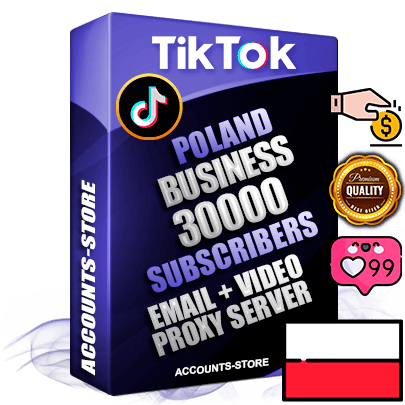 Professional Polish PREMIUM TikTok accounts of manual registration and farming for the FINANCE & BUSINESS niche with high trust history profile photos and videos — fully themed and optimized for FINANCE & BUSINESS advertising and promotion — 30000 niche-related live active subscribers 2018–2022 registration years Verified Email (included) + Cookie JSON for secure import and login to the account + User Agent + high-quality content filling (profile photo banner and videos). Fully ready for targeted campaigns and ad launches from any country. Perfectly holds ads without bans. Ideal for any earning schemes affiliate promotions and marketing projects. Quality unlimited IPv4 proxy server included.
