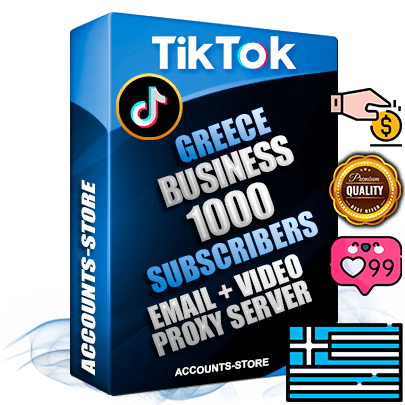 Professional Greek PREMIUM TikTok accounts of manual registration and farming for the FINANCE & BUSINESS niche with high trust history profile photos and videos — fully themed and optimized for FINANCE & BUSINESS advertising and promotion — 1000 niche-related live active subscribers 2018–2022 registration years Verified Email (included) + Cookie JSON for secure import and login to the account + User Agent + high-quality content filling (profile photo banner and videos). Fully ready for targeted campaigns and ad launches from any country. Perfectly holds ads without bans. Ideal for any earning schemes affiliate promotions and marketing projects. Quality unlimited IPv4 proxy server included. Professional Greek PREMIUM TikTok accounts of manual registration and farming for the FINANCE & BUSINESS niche with high trust history profile photos and videos — fully themed and optimized for FINANCE & BUSINESS advertising and promotion — 1000 niche-related live active subscribers 2018–2022 registration years Verified Email (included) + Cookie JSON for secure import and login to the account + User Agent + high-quality content filling (profile photo banner and videos). Fully ready for targeted campaigns and ad launches from any country. Perfectly holds ads without bans. Ideal for any earning schemes affiliate promotions and marketing projects. Quality unlimited IPv4 proxy server included.