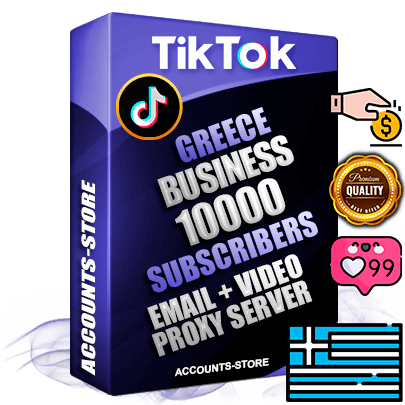 Professional Greek PREMIUM TikTok accounts of manual registration and farming for the FINANCE & BUSINESS niche with high trust history profile photos and videos — fully themed and optimized for FINANCE & BUSINESS advertising and promotion — 10000 niche-related live active subscribers 2018–2022 registration years Verified Email (included) + Cookie JSON for secure import and login to the account + User Agent + high-quality content filling (profile photo banner and videos). Fully ready for targeted campaigns and ad launches from any country. Perfectly holds ads without bans. Ideal for any earning schemes affiliate promotions and marketing projects. Quality unlimited IPv4 proxy server included. Professional Greek PREMIUM TikTok accounts of manual registration and farming for the FINANCE & BUSINESS niche with high trust history profile photos and videos — fully themed and optimized for FINANCE & BUSINESS advertising and promotion — 10000 niche-related live active subscribers 2018–2022 registration years Verified Email (included) + Cookie JSON for secure import and login to the account + User Agent + high-quality content filling (profile photo banner and videos). Fully ready for targeted campaigns and ad launches from any country. Perfectly holds ads without bans. Ideal for any earning schemes affiliate promotions and marketing projects. Quality unlimited IPv4 proxy server included.