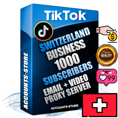 Professional Swiss PREMIUM TikTok accounts of manual registration and farming for the FINANCE & BUSINESS niche with high trust history profile photos and videos — fully themed and optimized for FINANCE & BUSINESS advertising and promotion — 1000 niche-related live active subscribers 2018–2022 registration years Verified Email (included) + Cookie JSON for secure import and login to the account + User Agent + high-quality content filling (profile photo banner and videos). Fully ready for targeted campaigns and ad launches from any country. Perfectly holds ads without bans. Ideal for any earning schemes affiliate promotions and marketing projects. Quality unlimited IPv4 proxy server included. Professional Swiss PREMIUM TikTok accounts of manual registration and farming for the FINANCE & BUSINESS niche with high trust history profile photos and videos — fully themed and optimized for FINANCE & BUSINESS advertising and promotion — 1000 niche-related live active subscribers 2018–2022 registration years Verified Email (included) + Cookie JSON for secure import and login to the account + User Agent + high-quality content filling (profile photo banner and videos). Fully ready for targeted campaigns and ad launches from any country. Perfectly holds ads without bans. Ideal for any earning schemes affiliate promotions and marketing projects. Quality unlimited IPv4 proxy server included.