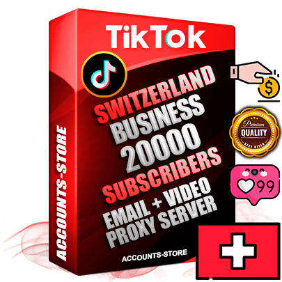 Professional Swiss PREMIUM TikTok accounts of manual registration and farming for the FINANCE & BUSINESS niche with high trust history profile photos and videos — fully themed and optimized for FINANCE & BUSINESS advertising and promotion — 20000 niche-related live active subscribers 2018–2022 registration years Verified Email (included) + Cookie JSON for secure import and login to the account + User Agent + high-quality content filling (profile photo banner and videos). Fully ready for targeted campaigns and ad launches from any country. Perfectly holds ads without bans. Ideal for any earning schemes affiliate promotions and marketing projects. Quality unlimited IPv4 proxy server included. Professional Swiss PREMIUM TikTok accounts of manual registration and farming for the FINANCE & BUSINESS niche with high trust history profile photos and videos — fully themed and optimized for FINANCE & BUSINESS advertising and promotion — 20000 niche-related live active subscribers 2018–2022 registration years Verified Email (included) + Cookie JSON for secure import and login to the account + User Agent + high-quality content filling (profile photo banner and videos). Fully ready for targeted campaigns and ad launches from any country. Perfectly holds ads without bans. Ideal for any earning schemes affiliate promotions and marketing projects. Quality unlimited IPv4 proxy server included.