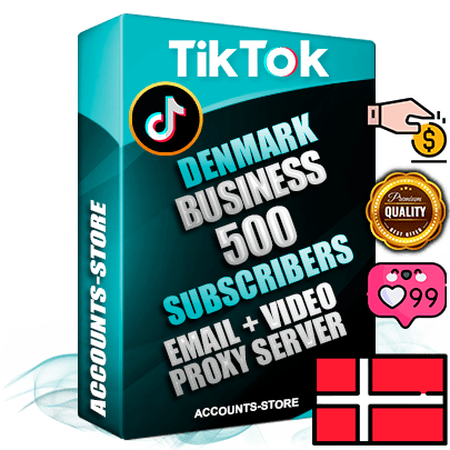 Professional Danish PREMIUM TikTok accounts of manual registration and farming for the FINANCE & BUSINESS niche with high trust history profile photos and videos — fully themed and optimized for FINANCE & BUSINESS advertising and promotion — 500 niche-related live active subscribers 2018–2022 registration years Verified Email (included) + Cookie JSON for secure import and login to the account + User Agent + high-quality content filling (profile photo banner and videos). Fully ready for targeted campaigns and ad launches from any country. Perfectly holds ads without bans. Ideal for any earning schemes affiliate promotions and marketing projects. Quality unlimited IPv4 proxy server included. Professional Danish PREMIUM TikTok accounts of manual registration and farming for the FINANCE & BUSINESS niche with high trust history profile photos and videos — fully themed and optimized for FINANCE & BUSINESS advertising and promotion — 500 niche-related live active subscribers 2018–2022 registration years Verified Email (included) + Cookie JSON for secure import and login to the account + User Agent + high-quality content filling (profile photo banner and videos). Fully ready for targeted campaigns and ad launches from any country. Perfectly holds ads without bans. Ideal for any earning schemes affiliate promotions and marketing projects. Quality unlimited IPv4 proxy server included.