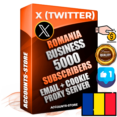 Professional Romanian PREMIUM X (Twitter) accounts of manual registration and farming for the FINANCE & BUSINESS niche with high trust history photos and tweets — fully themed and optimized for FINANCE & BUSINESS advertising and promotion — 5000 niche-related live active followers 2009–2014 registration year Verified Email (Included) + Cookie JSON for secure import and login to the account + User Agent + High-quality filling (Photo Header Posts). Fully ready for targeted campaigns and ad launches from any country. Perfectly hold ads without bans. Ideal for any earning schemes affiliate promotions and marketing projects. Quality unlimited IPv4 proxy server included.