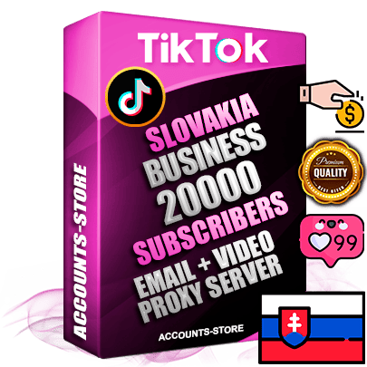 Professional Slovak PREMIUM TikTok accounts of manual registration and farming for the FINANCE & BUSINESS niche with high trust history profile photos and videos — fully themed and optimized for FINANCE & BUSINESS advertising and promotion — 20000 niche-related live active subscribers 2018–2022 registration years Verified Email (included) + Cookie JSON for secure import and login to the account + User Agent + high-quality content filling (profile photo banner and videos). Fully ready for targeted campaigns and ad launches from any country. Perfectly holds ads without bans. Ideal for any earning schemes affiliate promotions and marketing projects. Quality unlimited IPv4 proxy server included. Professional Slovak PREMIUM TikTok accounts of manual registration and farming for the FINANCE & BUSINESS niche with high trust history profile photos and videos — fully themed and optimized for FINANCE & BUSINESS advertising and promotion — 20000 niche-related live active subscribers 2018–2022 registration years Verified Email (included) + Cookie JSON for secure import and login to the account + User Agent + high-quality content filling (profile photo banner and videos). Fully ready for targeted campaigns and ad launches from any country. Perfectly holds ads without bans. Ideal for any earning schemes affiliate promotions and marketing projects. Quality unlimited IPv4 proxy server included.