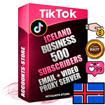 Professional Icelandic PREMIUM TikTok accounts of manual registration and farming for the FINANCE & BUSINESS niche with high trust history profile photos and videos — fully themed and optimized for FINANCE & BUSINESS advertising and promotion — 500 niche-related live active subscribers 2018–2022 registration years Verified Email (included) + Cookie JSON for secure import and login to the account + User Agent + high-quality content filling (profile photo banner and videos). Fully ready for targeted campaigns and ad launches from any country. Perfectly holds ads without bans. Ideal for any earning schemes affiliate promotions and marketing projects. Quality unlimited IPv4 proxy server included.