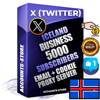 Professional Icelandic PREMIUM X (Twitter) accounts of manual registration and farming for the FINANCE & BUSINESS niche with high trust history photos and tweets — fully themed and optimized for FINANCE & BUSINESS advertising and promotion — 5000 niche-related live active followers 2009–2014 registration year Verified Email (Included) + Cookie JSON for secure import and login to the account + User Agent + High-quality filling (Photo Header Posts). Fully ready for targeted campaigns and ad launches from any country. Perfectly hold ads without bans. Ideal for any earning schemes affiliate promotions and marketing projects. Quality unlimited IPv4 proxy server included.