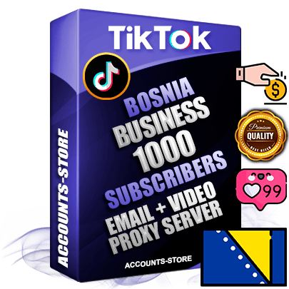 Professional Bosnian PREMIUM TikTok accounts of manual registration and farming for the FINANCE & BUSINESS niche with high trust history profile photos and videos — fully themed and optimized for FINANCE & BUSINESS advertising and promotion — 1000 niche-related live active subscribers 2018–2022 registration years Verified Email (included) + Cookie JSON for secure import and login to the account + User Agent + high-quality content filling (profile photo banner and videos). Fully ready for targeted campaigns and ad launches from any country. Perfectly holds ads without bans. Ideal for any earning schemes affiliate promotions and marketing projects. Quality unlimited IPv4 proxy server included.