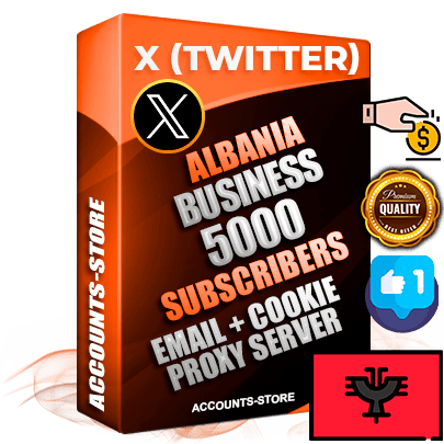 Professional Albanian PREMIUM X (Twitter) accounts of manual registration and farming for the FINANCE & BUSINESS niche with high trust history photos and tweets — fully themed and optimized for FINANCE & BUSINESS advertising and promotion — 5000 niche-related live active followers 2009–2014 registration year Verified Email (Included) + Cookie JSON for secure import and login to the account + User Agent + High-quality filling (Photo Header Posts). Fully ready for targeted campaigns and ad launches from any country. Perfectly hold ads without bans. Ideal for any earning schemes affiliate promotions and marketing projects. Quality unlimited IPv4 proxy server included. Professional Albanian PREMIUM X (Twitter) accounts of manual registration and farming for the FINANCE & BUSINESS niche with high trust history photos and tweets — fully themed and optimized for FINANCE & BUSINESS advertising and promotion — 5000 niche-related live active followers 2009–2014 registration year Verified Email (Included) + Cookie JSON for secure import and login to the account + User Agent + High-quality filling (Photo Header Posts). Fully ready for targeted campaigns and ad launches from any country. Perfectly hold ads without bans. Ideal for any earning schemes affiliate promotions and marketing projects. Quality unlimited IPv4 proxy server included.