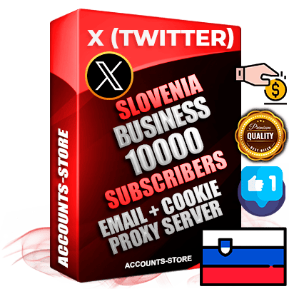 Professional Slovenian PREMIUM X (Twitter) accounts of manual registration and farming for the FINANCE & BUSINESS niche with high trust history photos and tweets — fully themed and optimized for FINANCE & BUSINESS advertising and promotion — 10000 niche-related live active followers 2009–2014 registration year Verified Email (Included) + Cookie JSON for secure import and login to the account + User Agent + High-quality filling (Photo Header Posts). Fully ready for targeted campaigns and ad launches from any country. Perfectly hold ads without bans. Ideal for any earning schemes affiliate promotions and marketing projects. Quality unlimited IPv4 proxy server included. Professional Slovenian PREMIUM X (Twitter) accounts of manual registration and farming for the FINANCE & BUSINESS niche with high trust history photos and tweets — fully themed and optimized for FINANCE & BUSINESS advertising and promotion — 10000 niche-related live active followers 2009–2014 registration year Verified Email (Included) + Cookie JSON for secure import and login to the account + User Agent + High-quality filling (Photo Header Posts). Fully ready for targeted campaigns and ad launches from any country. Perfectly hold ads without bans. Ideal for any earning schemes affiliate promotions and marketing projects. Quality unlimited IPv4 proxy server included.