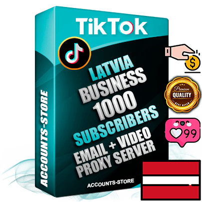 Professional Latvian PREMIUM TikTok accounts of manual registration and farming for the FINANCE & BUSINESS niche with high trust history profile photos and videos — fully themed and optimized for FINANCE & BUSINESS advertising and promotion — 1000 niche-related live active subscribers 2018–2022 registration years Verified Email (included) + Cookie JSON for secure import and login to the account + User Agent + high-quality content filling (profile photo banner and videos). Fully ready for targeted campaigns and ad launches from any country. Perfectly holds ads without bans. Ideal for any earning schemes affiliate promotions and marketing projects. Quality unlimited IPv4 proxy server included.
