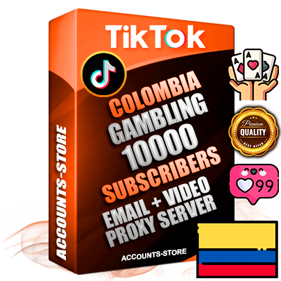 Professional Colombian PREMIUM TikTok accounts of manual registration and farming for the GAMBLING niche with high trust history profile photos and videos — fully themed and optimized for GAMBLING advertising and promotion — 10000 niche-related live active subscribers 2018–2022 registration years Verified Email (included) + Cookie JSON for secure import and login to the account + User Agent + high-quality content filling (profile photo banner and videos). Fully ready for targeted campaigns and ad launches from any country. Perfectly holds ads without bans. Ideal for any earning schemes affiliate promotions and marketing projects. Quality unlimited IPv4 proxy server included. Professional Colombian PREMIUM TikTok accounts of manual registration and farming for the GAMBLING niche with high trust history profile photos and videos — fully themed and optimized for GAMBLING advertising and promotion — 10000 niche-related live active subscribers 2018–2022 registration years Verified Email (included) + Cookie JSON for secure import and login to the account + User Agent + high-quality content filling (profile photo banner and videos). Fully ready for targeted campaigns and ad launches from any country. Perfectly holds ads without bans. Ideal for any earning schemes affiliate promotions and marketing projects. Quality unlimited IPv4 proxy server included.