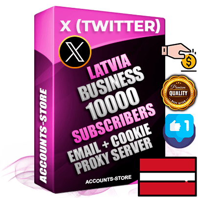 Professional Latvian PREMIUM X (Twitter) accounts of manual registration and farming for the FINANCE & BUSINESS niche with high trust history photos and tweets — fully themed and optimized for FINANCE & BUSINESS advertising and promotion — 10000 niche-related live active followers 2009–2014 registration year Verified Email (Included) + Cookie JSON for secure import and login to the account + User Agent + High-quality filling (Photo Header Posts). Fully ready for targeted campaigns and ad launches from any country. Perfectly hold ads without bans. Ideal for any earning schemes affiliate promotions and marketing projects. Quality unlimited IPv4 proxy server included. Professional Latvian PREMIUM X (Twitter) accounts of manual registration and farming for the FINANCE & BUSINESS niche with high trust history photos and tweets — fully themed and optimized for FINANCE & BUSINESS advertising and promotion — 10000 niche-related live active followers 2009–2014 registration year Verified Email (Included) + Cookie JSON for secure import and login to the account + User Agent + High-quality filling (Photo Header Posts). Fully ready for targeted campaigns and ad launches from any country. Perfectly hold ads without bans. Ideal for any earning schemes affiliate promotions and marketing projects. Quality unlimited IPv4 proxy server included.