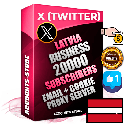 Professional Latvian PREMIUM X (Twitter) accounts of manual registration and farming for the FINANCE & BUSINESS niche with high trust history photos and tweets — fully themed and optimized for FINANCE & BUSINESS advertising and promotion — 20000 niche-related live active followers 2009–2014 registration year Verified Email (Included) + Cookie JSON for secure import and login to the account + User Agent + High-quality filling (Photo Header Posts). Fully ready for targeted campaigns and ad launches from any country. Perfectly hold ads without bans. Ideal for any earning schemes affiliate promotions and marketing projects. Quality unlimited IPv4 proxy server included. Professional Latvian PREMIUM X (Twitter) accounts of manual registration and farming for the FINANCE & BUSINESS niche with high trust history photos and tweets — fully themed and optimized for FINANCE & BUSINESS advertising and promotion — 20000 niche-related live active followers 2009–2014 registration year Verified Email (Included) + Cookie JSON for secure import and login to the account + User Agent + High-quality filling (Photo Header Posts). Fully ready for targeted campaigns and ad launches from any country. Perfectly hold ads without bans. Ideal for any earning schemes affiliate promotions and marketing projects. Quality unlimited IPv4 proxy server included.