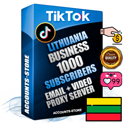 Professional Lithuanian PREMIUM TikTok accounts of manual registration and farming for the FINANCE & BUSINESS niche with high trust history profile photos and videos — fully themed and optimized for FINANCE & BUSINESS advertising and promotion — 1000 niche-related live active subscribers 2018–2022 registration years Verified Email (included) + Cookie JSON for secure import and login to the account + User Agent + high-quality content filling (profile photo banner and videos). Fully ready for targeted campaigns and ad launches from any country. Perfectly holds ads without bans. Ideal for any earning schemes affiliate promotions and marketing projects. Quality unlimited IPv4 proxy server included. Professional Lithuanian PREMIUM TikTok accounts of manual registration and farming for the FINANCE & BUSINESS niche with high trust history profile photos and videos — fully themed and optimized for FINANCE & BUSINESS advertising and promotion — 1000 niche-related live active subscribers 2018–2022 registration years Verified Email (included) + Cookie JSON for secure import and login to the account + User Agent + high-quality content filling (profile photo banner and videos). Fully ready for targeted campaigns and ad launches from any country. Perfectly holds ads without bans. Ideal for any earning schemes affiliate promotions and marketing projects. Quality unlimited IPv4 proxy server included.