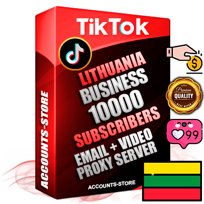 Professional Lithuanian PREMIUM TikTok accounts of manual registration and farming for the FINANCE & BUSINESS niche with high trust history profile photos and videos — fully themed and optimized for FINANCE & BUSINESS advertising and promotion — 10000 niche-related live active subscribers 2018–2022 registration years Verified Email (included) + Cookie JSON for secure import and login to the account + User Agent + high-quality content filling (profile photo banner and videos). Fully ready for targeted campaigns and ad launches from any country. Perfectly holds ads without bans. Ideal for any earning schemes affiliate promotions and marketing projects. Quality unlimited IPv4 proxy server included. Professional Lithuanian PREMIUM TikTok accounts of manual registration and farming for the FINANCE & BUSINESS niche with high trust history profile photos and videos — fully themed and optimized for FINANCE & BUSINESS advertising and promotion — 10000 niche-related live active subscribers 2018–2022 registration years Verified Email (included) + Cookie JSON for secure import and login to the account + User Agent + high-quality content filling (profile photo banner and videos). Fully ready for targeted campaigns and ad launches from any country. Perfectly holds ads without bans. Ideal for any earning schemes affiliate promotions and marketing projects. Quality unlimited IPv4 proxy server included.