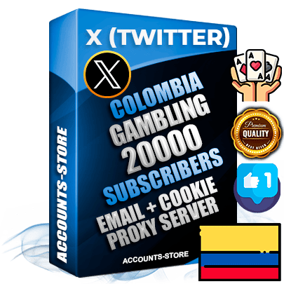 Professional Colombian PREMIUM X (Twitter) accounts of manual registration and farming for the GAMBLING niche with high trust history photos and tweets — fully themed and optimized for GAMBLING advertising and promotion — 20000 niche-related live active followers 2009–2014 registration year Verified Email (Included) + Cookie JSON for secure import and login to the account + User Agent + High-quality filling (Photo Header Posts). Fully ready for targeted campaigns and ad launches from any country. Perfectly hold ads without bans. Ideal for any earning schemes affiliate promotions and marketing projects. Quality unlimited IPv4 proxy server included. Professional Colombian PREMIUM X (Twitter) accounts of manual registration and farming for the GAMBLING niche with high trust history photos and tweets — fully themed and optimized for GAMBLING advertising and promotion — 20000 niche-related live active followers 2009–2014 registration year Verified Email (Included) + Cookie JSON for secure import and login to the account + User Agent + High-quality filling (Photo Header Posts). Fully ready for targeted campaigns and ad launches from any country. Perfectly hold ads without bans. Ideal for any earning schemes affiliate promotions and marketing projects. Quality unlimited IPv4 proxy server included.