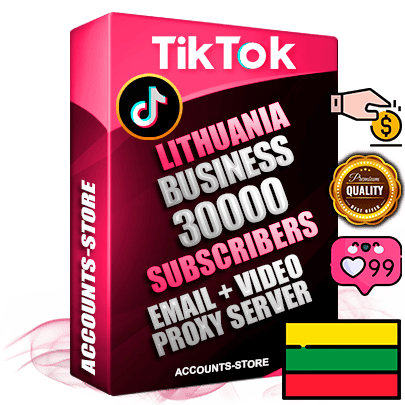 Professional Lithuanian PREMIUM TikTok accounts of manual registration and farming for the FINANCE & BUSINESS niche with high trust history profile photos and videos — fully themed and optimized for FINANCE & BUSINESS advertising and promotion — 30000 niche-related live active subscribers 2018–2022 registration years Verified Email (included) + Cookie JSON for secure import and login to the account + User Agent + high-quality content filling (profile photo banner and videos). Fully ready for targeted campaigns and ad launches from any country. Perfectly holds ads without bans. Ideal for any earning schemes affiliate promotions and marketing projects. Quality unlimited IPv4 proxy server included. Professional Lithuanian PREMIUM TikTok accounts of manual registration and farming for the FINANCE & BUSINESS niche with high trust history profile photos and videos — fully themed and optimized for FINANCE & BUSINESS advertising and promotion — 30000 niche-related live active subscribers 2018–2022 registration years Verified Email (included) + Cookie JSON for secure import and login to the account + User Agent + high-quality content filling (profile photo banner and videos). Fully ready for targeted campaigns and ad launches from any country. Perfectly holds ads without bans. Ideal for any earning schemes affiliate promotions and marketing projects. Quality unlimited IPv4 proxy server included.