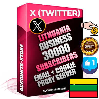 Professional Lithuanian PREMIUM X (Twitter) accounts of manual registration and farming for the FINANCE & BUSINESS niche with high trust history photos and tweets — fully themed and optimized for FINANCE & BUSINESS advertising and promotion — 30000 niche-related live active followers 2009–2014 registration year Verified Email (Included) + Cookie JSON for secure import and login to the account + User Agent + High-quality filling (Photo Header Posts). Fully ready for targeted campaigns and ad launches from any country. Perfectly hold ads without bans. Ideal for any earning schemes affiliate promotions and marketing projects. Quality unlimited IPv4 proxy server included. Professional Lithuanian PREMIUM X (Twitter) accounts of manual registration and farming for the FINANCE & BUSINESS niche with high trust history photos and tweets — fully themed and optimized for FINANCE & BUSINESS advertising and promotion — 30000 niche-related live active followers 2009–2014 registration year Verified Email (Included) + Cookie JSON for secure import and login to the account + User Agent + High-quality filling (Photo Header Posts). Fully ready for targeted campaigns and ad launches from any country. Perfectly hold ads without bans. Ideal for any earning schemes affiliate promotions and marketing projects. Quality unlimited IPv4 proxy server included.