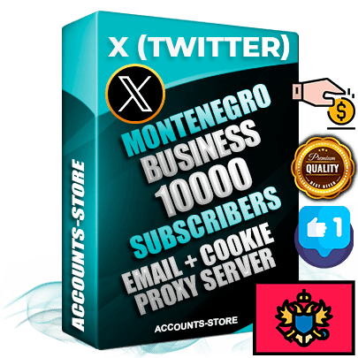 Professional Montenegrin PREMIUM X (Twitter) accounts of manual registration and farming for the FINANCE & BUSINESS niche with high trust history photos and tweets — fully themed and optimized for FINANCE & BUSINESS advertising and promotion — 10000 niche-related live active followers 2009–2014 registration year Verified Email (Included) + Cookie JSON for secure import and login to the account + User Agent + High-quality filling (Photo Header Posts). Fully ready for targeted campaigns and ad launches from any country. Perfectly hold ads without bans. Ideal for any earning schemes affiliate promotions and marketing projects. Quality unlimited IPv4 proxy server included. Professional Montenegrin PREMIUM X (Twitter) accounts of manual registration and farming for the FINANCE & BUSINESS niche with high trust history photos and tweets — fully themed and optimized for FINANCE & BUSINESS advertising and promotion — 10000 niche-related live active followers 2009–2014 registration year Verified Email (Included) + Cookie JSON for secure import and login to the account + User Agent + High-quality filling (Photo Header Posts). Fully ready for targeted campaigns and ad launches from any country. Perfectly hold ads without bans. Ideal for any earning schemes affiliate promotions and marketing projects. Quality unlimited IPv4 proxy server included.