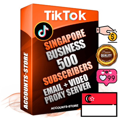 Professional Singapore PREMIUM TikTok accounts of manual registration and farming for the FINANCE & BUSINESS niche with high trust history profile photos and videos — fully themed and optimized for FINANCE & BUSINESS advertising and promotion — 500 niche-related live active subscribers 2018–2022 registration years Verified Email (included) + Cookie JSON for secure import and login to the account + User Agent + high-quality content filling (profile photo banner and videos). Fully ready for targeted campaigns and ad launches from any country. Perfectly holds ads without bans. Ideal for any earning schemes affiliate promotions and marketing projects. Quality unlimited IPv4 proxy server included. Professional Singapore PREMIUM TikTok accounts of manual registration and farming for the FINANCE & BUSINESS niche with high trust history profile photos and videos — fully themed and optimized for FINANCE & BUSINESS advertising and promotion — 500 niche-related live active subscribers 2018–2022 registration years Verified Email (included) + Cookie JSON for secure import and login to the account + User Agent + high-quality content filling (profile photo banner and videos). Fully ready for targeted campaigns and ad launches from any country. Perfectly holds ads without bans. Ideal for any earning schemes affiliate promotions and marketing projects. Quality unlimited IPv4 proxy server included.