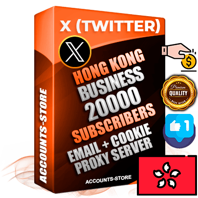 Professional Hong Kong  PREMIUM X (Twitter) accounts of manual registration and farming for the FINANCE & BUSINESS niche with high trust history photos and tweets — fully themed and optimized for FINANCE & BUSINESS advertising and promotion — 20000 niche-related live active followers 2009–2014 registration year Verified Email (Included) + Cookie JSON for secure import and login to the account + User Agent + High-quality filling (Photo Header Posts). Fully ready for targeted campaigns and ad launches from any country. Perfectly hold ads without bans. Ideal for any earning schemes affiliate promotions and marketing projects. Quality unlimited IPv4 proxy server included.