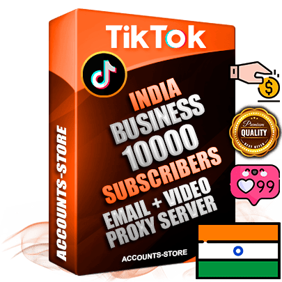 Professional Indian PREMIUM TikTok accounts of manual registration and farming for the FINANCE & BUSINESS niche with high trust history profile photos and videos — fully themed and optimized for FINANCE & BUSINESS advertising and promotion — 10000 niche-related live active subscribers 2018–2022 registration years Verified Email (included) + Cookie JSON for secure import and login to the account + User Agent + high-quality content filling (profile photo banner and videos). Fully ready for targeted campaigns and ad launches from any country. Perfectly holds ads without bans. Ideal for any earning schemes affiliate promotions and marketing projects. Quality unlimited IPv4 proxy server included. Professional Indian PREMIUM TikTok accounts of manual registration and farming for the FINANCE & BUSINESS niche with high trust history profile photos and videos — fully themed and optimized for FINANCE & BUSINESS advertising and promotion — 10000 niche-related live active subscribers 2018–2022 registration years Verified Email (included) + Cookie JSON for secure import and login to the account + User Agent + high-quality content filling (profile photo banner and videos). Fully ready for targeted campaigns and ad launches from any country. Perfectly holds ads without bans. Ideal for any earning schemes affiliate promotions and marketing projects. Quality unlimited IPv4 proxy server included.