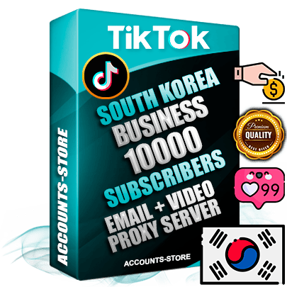 Professional Korean PREMIUM TikTok accounts of manual registration and farming for the FINANCE & BUSINESS niche with high trust history profile photos and videos — fully themed and optimized for FINANCE & BUSINESS advertising and promotion — 10000 niche-related live active subscribers 2018–2022 registration years Verified Email (included) + Cookie JSON for secure import and login to the account + User Agent + high-quality content filling (profile photo banner and videos). Fully ready for targeted campaigns and ad launches from any country. Perfectly holds ads without bans. Ideal for any earning schemes affiliate promotions and marketing projects. Quality unlimited IPv4 proxy server included. Professional Korean PREMIUM TikTok accounts of manual registration and farming for the FINANCE & BUSINESS niche with high trust history profile photos and videos — fully themed and optimized for FINANCE & BUSINESS advertising and promotion — 10000 niche-related live active subscribers 2018–2022 registration years Verified Email (included) + Cookie JSON for secure import and login to the account + User Agent + high-quality content filling (profile photo banner and videos). Fully ready for targeted campaigns and ad launches from any country. Perfectly holds ads without bans. Ideal for any earning schemes affiliate promotions and marketing projects. Quality unlimited IPv4 proxy server included.