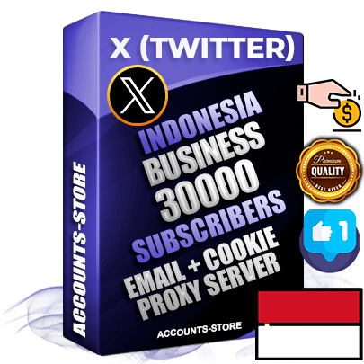 Professional Indonesian PREMIUM X (Twitter) accounts of manual registration and farming for the FINANCE & BUSINESS niche with high trust history photos and tweets — fully themed and optimized for FINANCE & BUSINESS advertising and promotion — 30000 niche-related live active followers 2009–2014 registration year Verified Email (Included) + Cookie JSON for secure import and login to the account + User Agent + High-quality filling (Photo Header Posts). Fully ready for targeted campaigns and ad launches from any country. Perfectly hold ads without bans. Ideal for any earning schemes affiliate promotions and marketing projects. Quality unlimited IPv4 proxy server included. Professional Indonesian PREMIUM X (Twitter) accounts of manual registration and farming for the FINANCE & BUSINESS niche with high trust history photos and tweets — fully themed and optimized for FINANCE & BUSINESS advertising and promotion — 30000 niche-related live active followers 2009–2014 registration year Verified Email (Included) + Cookie JSON for secure import and login to the account + User Agent + High-quality filling (Photo Header Posts). Fully ready for targeted campaigns and ad launches from any country. Perfectly hold ads without bans. Ideal for any earning schemes affiliate promotions and marketing projects. Quality unlimited IPv4 proxy server included.