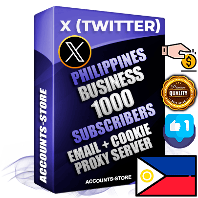 Professional Filipino PREMIUM X (Twitter) accounts of manual registration and farming for the FINANCE & BUSINESS niche with high trust history photos and tweets — fully themed and optimized for FINANCE & BUSINESS advertising and promotion — 1000 niche-related live active followers 2009–2014 registration year Verified Email (Included) + Cookie JSON for secure import and login to the account + User Agent + High-quality filling (Photo Header Posts). Fully ready for targeted campaigns and ad launches from any country. Perfectly hold ads without bans. Ideal for any earning schemes affiliate promotions and marketing projects. Quality unlimited IPv4 proxy server included.