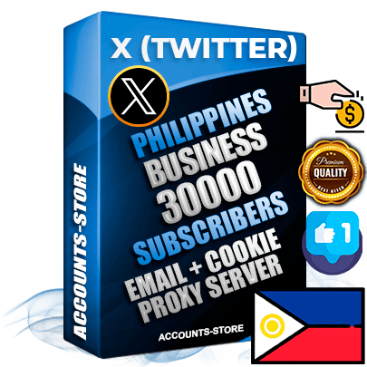 Professional Filipino PREMIUM X (Twitter) accounts of manual registration and farming for the FINANCE & BUSINESS niche with high trust history photos and tweets — fully themed and optimized for FINANCE & BUSINESS advertising and promotion — 30000 niche-related live active followers 2009–2014 registration year Verified Email (Included) + Cookie JSON for secure import and login to the account + User Agent + High-quality filling (Photo Header Posts). Fully ready for targeted campaigns and ad launches from any country. Perfectly hold ads without bans. Ideal for any earning schemes affiliate promotions and marketing projects. Quality unlimited IPv4 proxy server included.