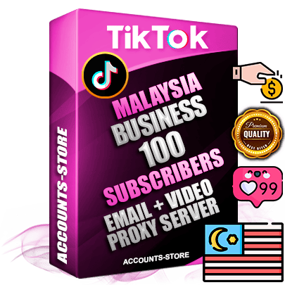 Professional Malaysian PREMIUM TikTok accounts of manual registration and farming for the FINANCE & BUSINESS niche with high trust history profile photos and videos — fully themed and optimized for FINANCE & BUSINESS advertising and promotion — 100 niche-related live active subscribers 2018–2022 registration years Verified Email (included) + Cookie JSON for secure import and login to the account + User Agent + high-quality content filling (profile photo banner and videos). Fully ready for targeted campaigns and ad launches from any country. Perfectly holds ads without bans. Ideal for any earning schemes affiliate promotions and marketing projects. Quality unlimited IPv4 proxy server included.
